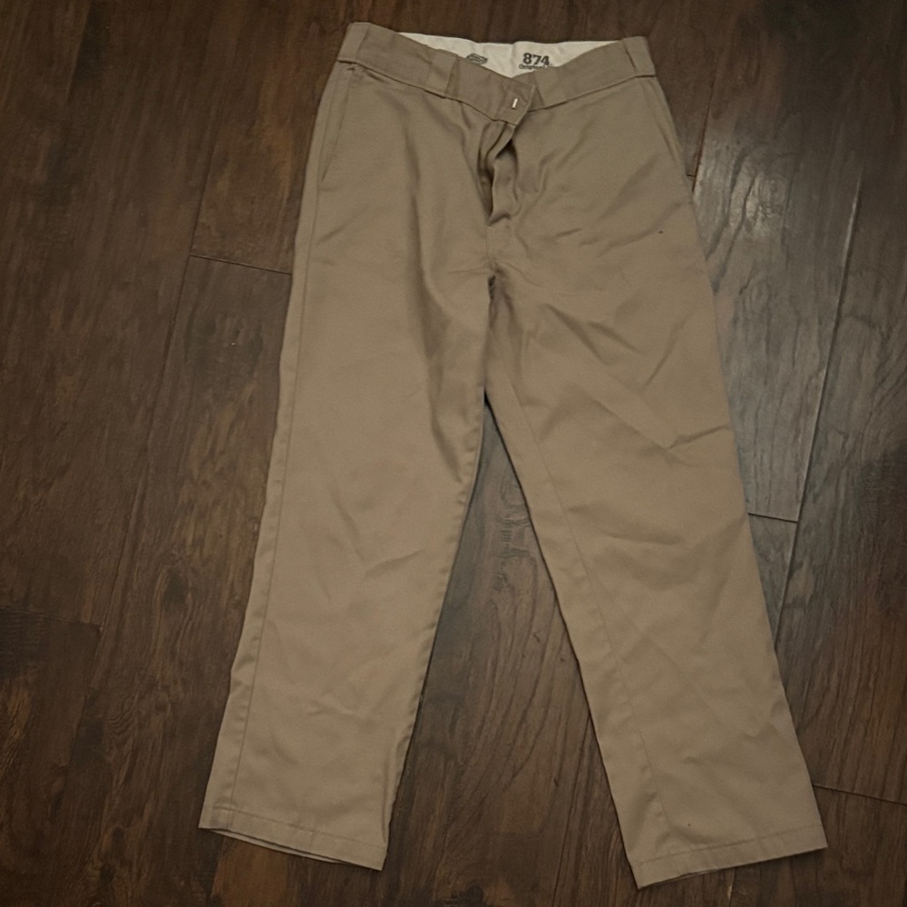 Dickies Men's Khaki Chinos
